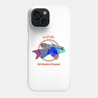 Red Mandarin Dragonet Phone Case