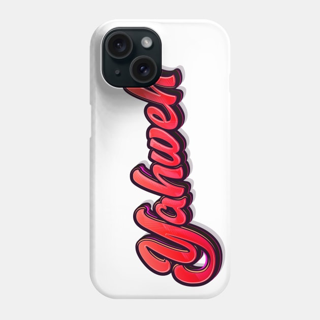 Yahweh Phone Case by Plushism