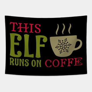 Elf Coffee Tapestry