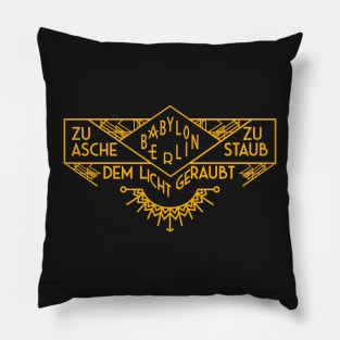 Zu asche zu staub Pillow