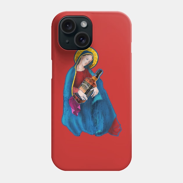 Mary and Jack Daniels Phone Case by Harley Warren