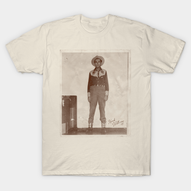 Hank Williams I Saw The Light Tribute - Hank Williams - T-Shirt