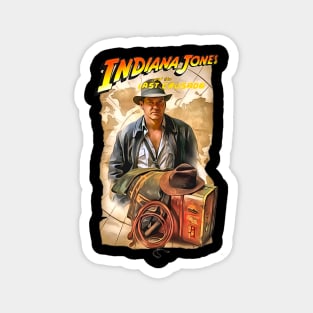 Indiana Jones Artwork Magnet