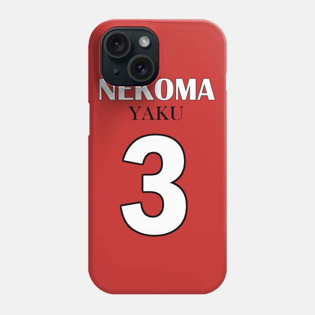 Yaku, Number Three Phone Case by AislingKiera