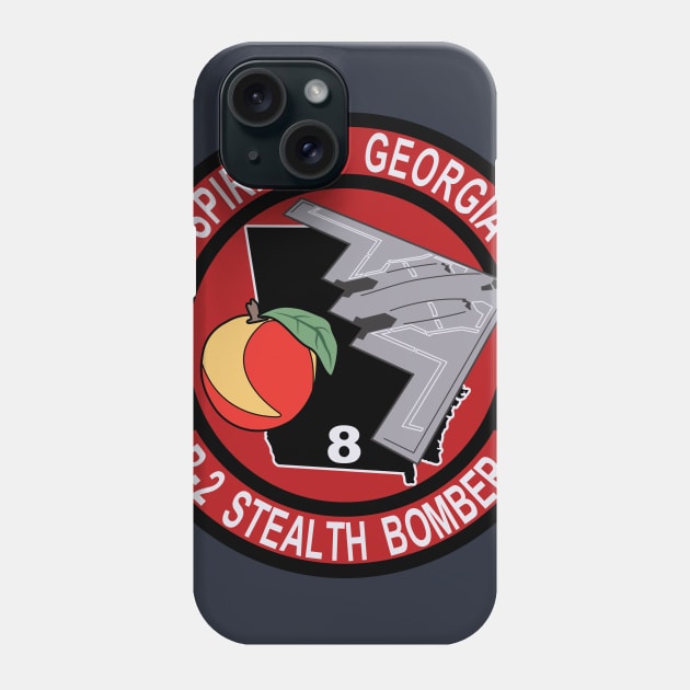 B-2 Stealth Bomber - Georgia Phone Case by MBK