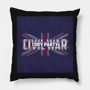 Tory Party Civil War Pillow