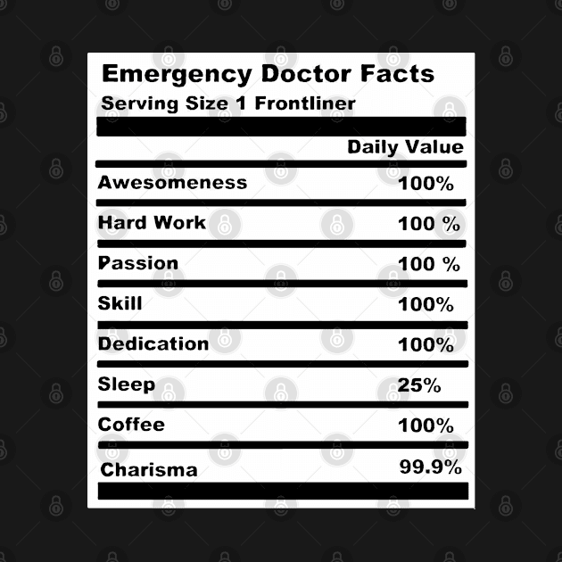 Emergency Physician Facts by OneofDEM