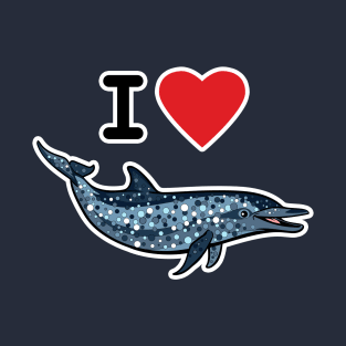 I Love Atlantic Spotted Dolphins T-Shirt