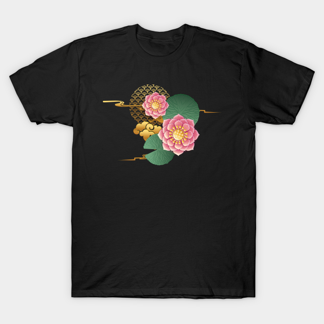 Fleur d'or N°4 - Chinese Style - T-Shirt