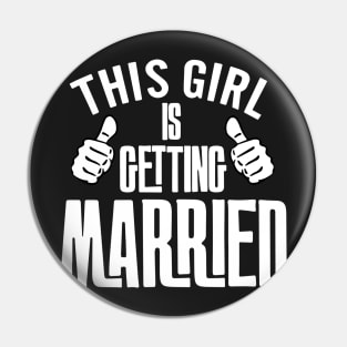 Getting married Pin