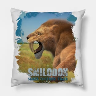 Smilodon Pillow