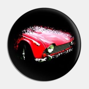 Triumph TR250 1960s British classic car elements Pin