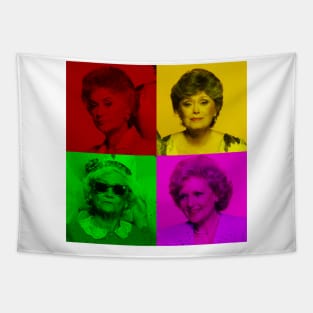 Golden Girls Pop Warhol Tapestry