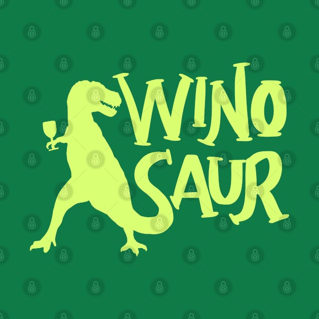 WinoSaur - Funny Wine lover shirts and gifts - T-Rex by Shirtbubble