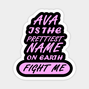 Ava girl name birth pregnancy Magnet