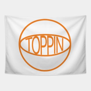 Obi Toppin Knicks Logo Tapestry