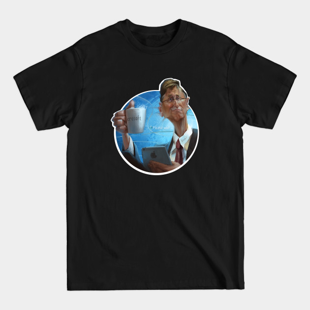 Discover Bill Gates - Bill Gates - T-Shirt