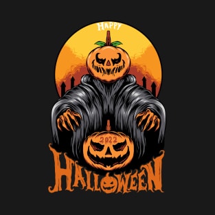 Halloween pumpkin ghost T-Shirt