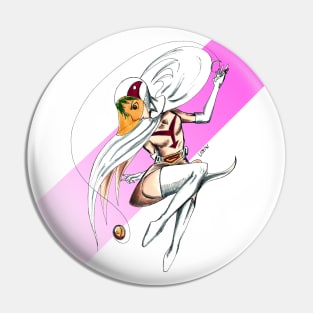 Jun the swan from gatchaman Pin