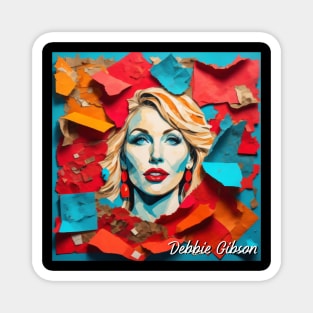 Debbie Gibson // Paper Art Magnet