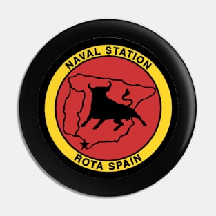 Naval Station Rota Spain Pin