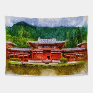 Japanese Temple / Most Beautiful Places on Earth Tapestry