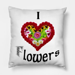 love flowers Pillow