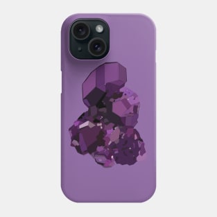 Amethyst Stone Phone Case