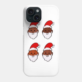 Many shades of Santa Phone Case