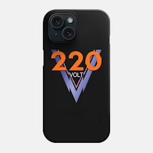 220 Volt Phone Case