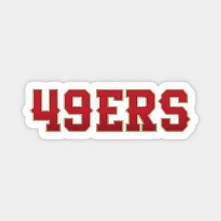 49ers Magnet