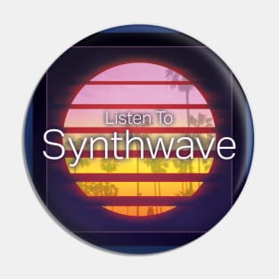 Listen to Synthwave - 1984 Pin