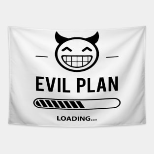 evil plan Tapestry