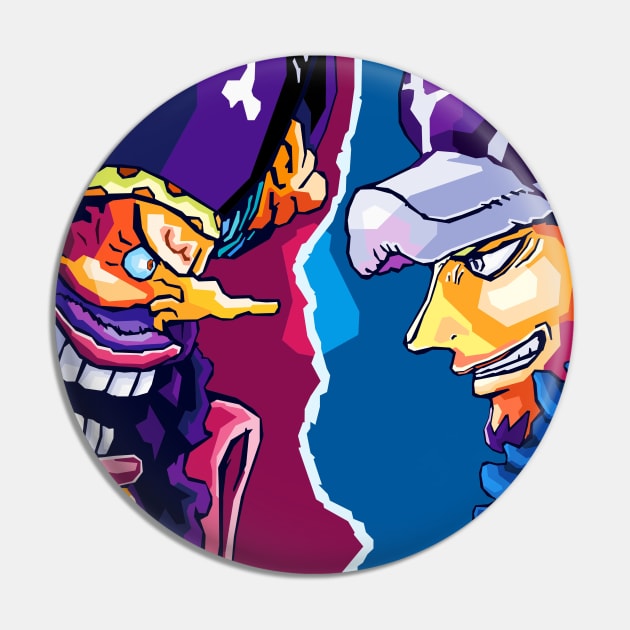 Anime Versus Pin by Zet Art