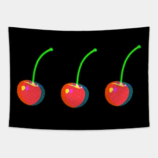 Triple Cherry Tapestry