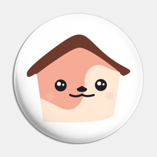 chubby pink house man Pin