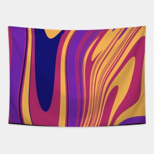 Abstract Art Purple Marble Tapestry