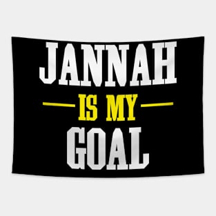 Jannah is Muslim Goal Tapestry