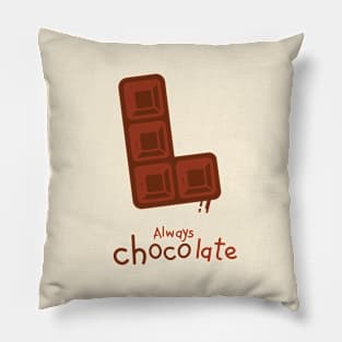 Always Chocolate Pillow