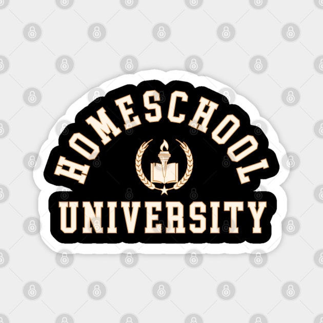 Homeschool University Magnet by Mind Your Tee