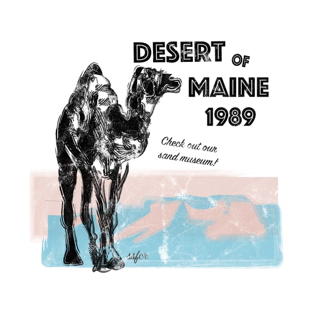 VINTAGE DESERT OF MAINE by Scary Stories from Camp Roanoke