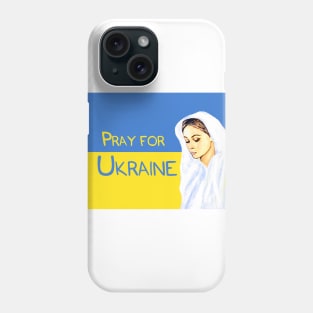 Pray for Ukraine Phone Case