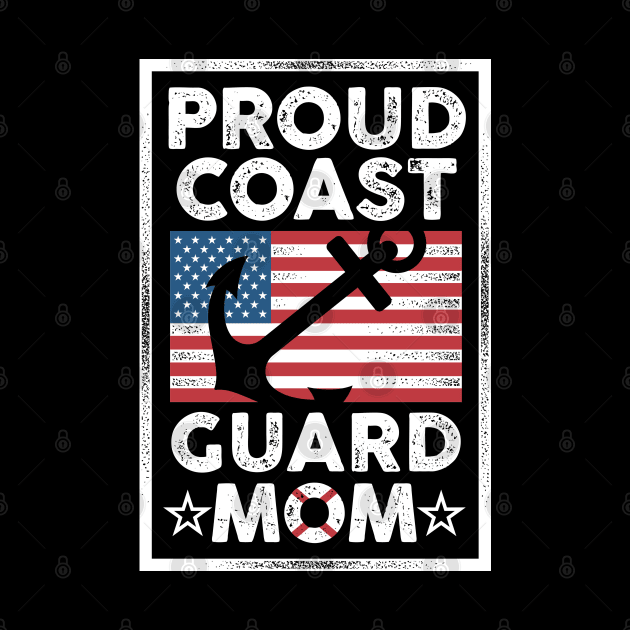 Proud Coast Guard Mom by TreehouseDesigns