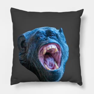 Chimpanzee Laugh Pillow