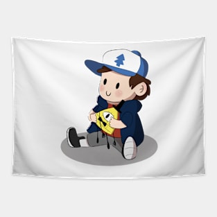 Gravity Falls Dipper and Bill Tapestry