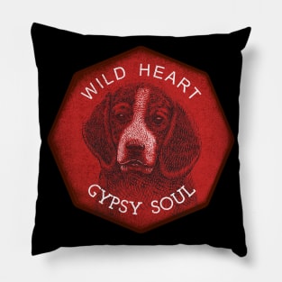 Wild heart - gypsy soul Pillow