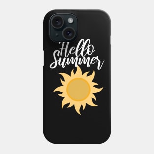 Vacaton hello summer Phone Case