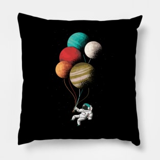 balloon astronaut Pillow