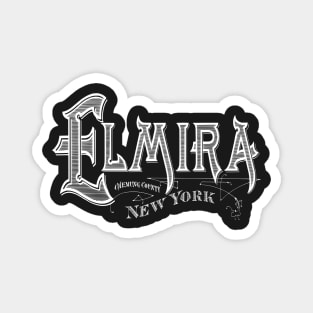 Vintage Elmira, NY Magnet