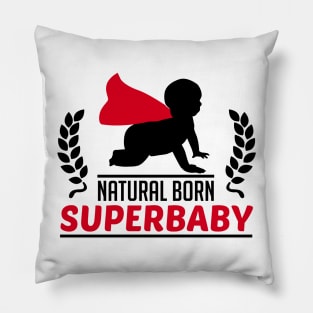 Natural born Superbaby Pillow